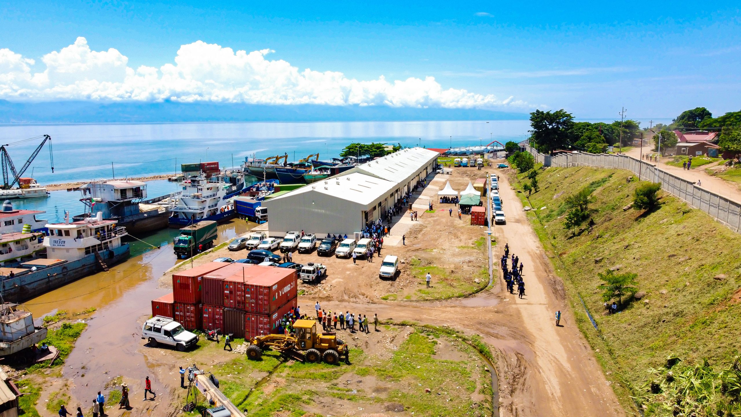 Port International de Kalundu, Province du Sud-Kivu, RDC